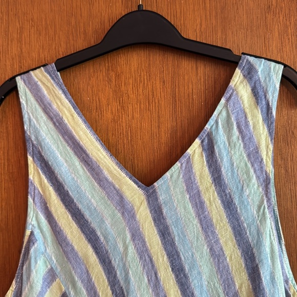 J Jill love linen maxi dress..size Large like new!! Comfy summer dress!! - Picture 8 of 10